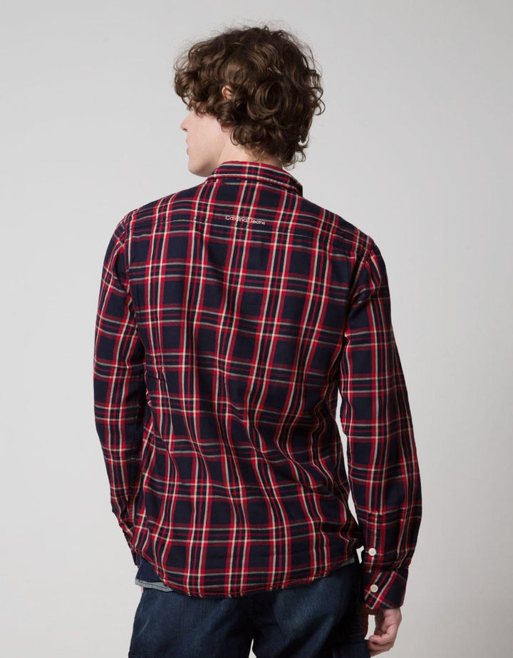 Cardinal Jeans Casual Check Long Sleeve Shirt