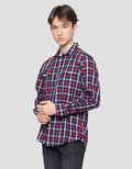 Gab's Checks Print Men's Long Shirt