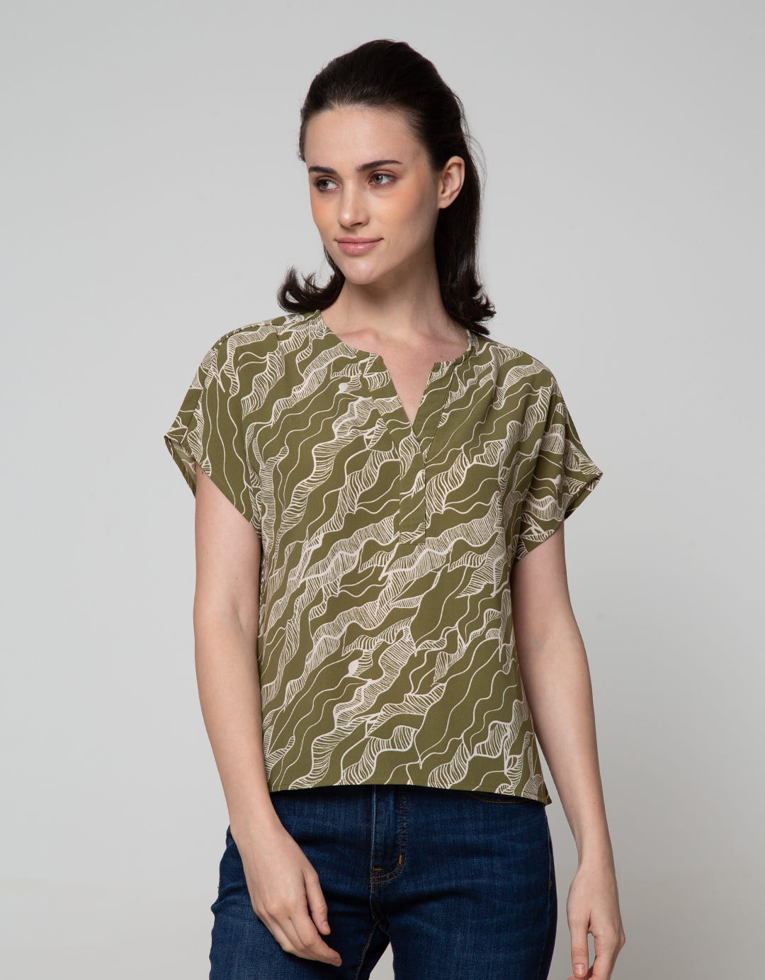 SS BLOUSE TOPOGRAPHY