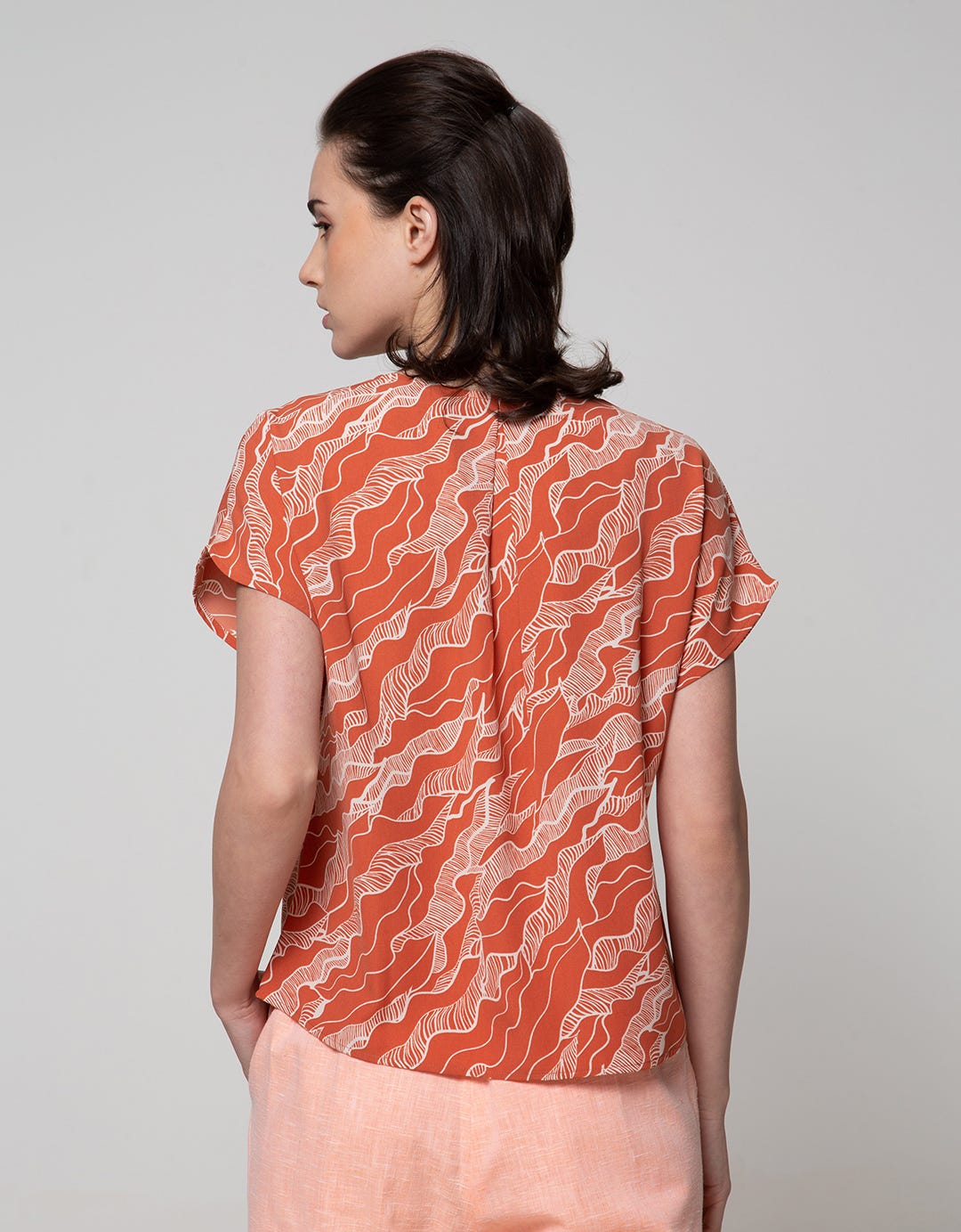 SS BLOUSE TOPOGRAPHY