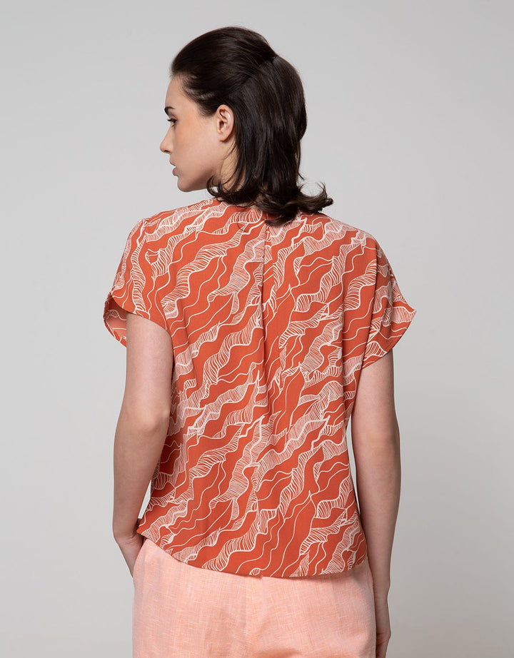 SS BLOUSE TOPOGRAPHY