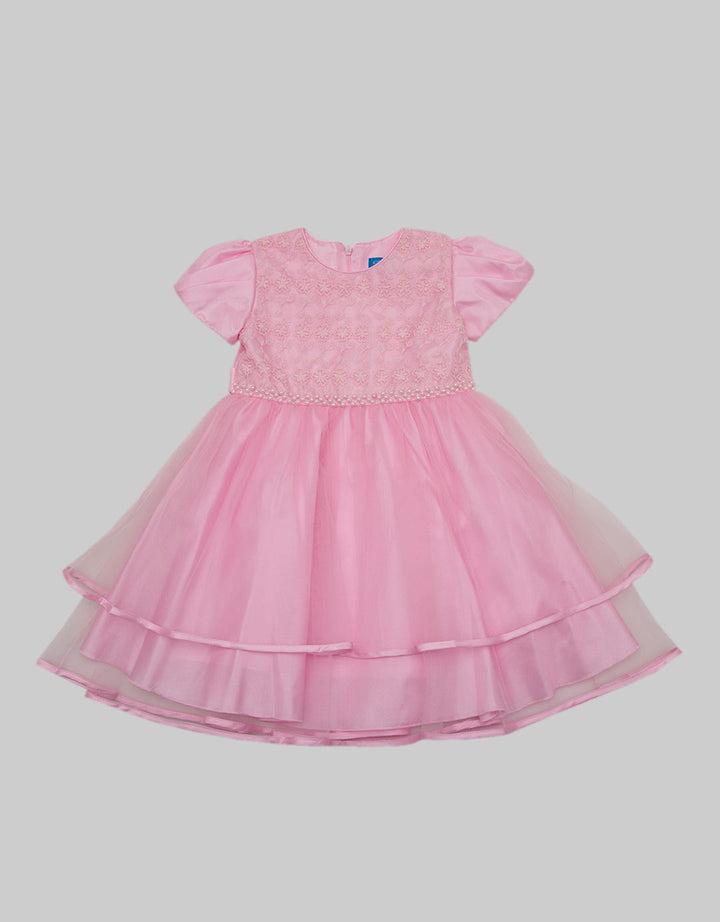 SS MIDI DRESS BROCADE