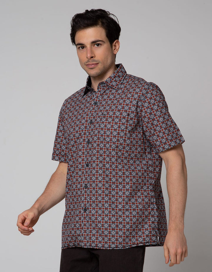 LGS Kemeja Casual Full Print