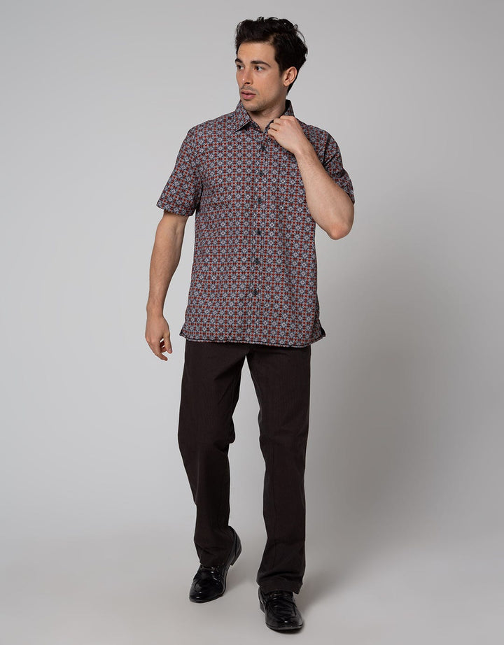 LGS Kemeja Casual Full Print