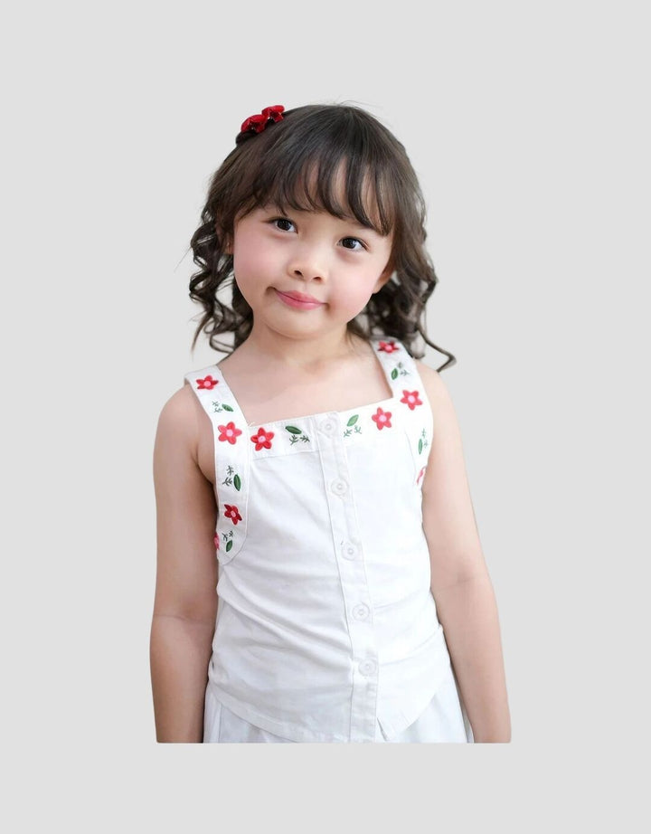Exit Nazla Motif Bunga Blouse Anak Perempuan
