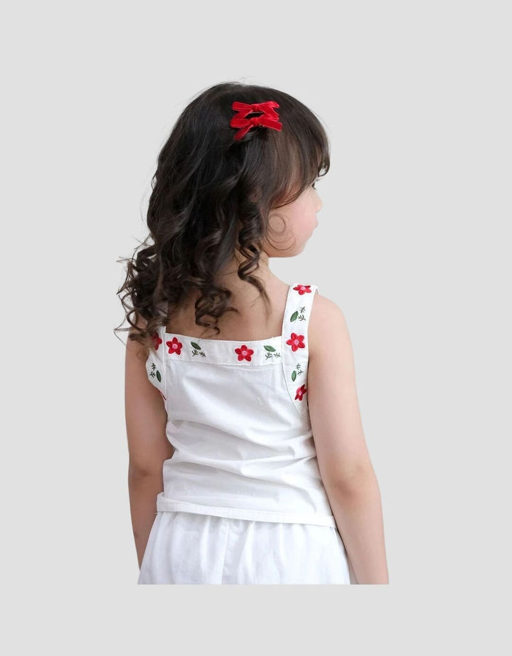 Exit Nazla Motif Bunga Blouse Anak Perempuan