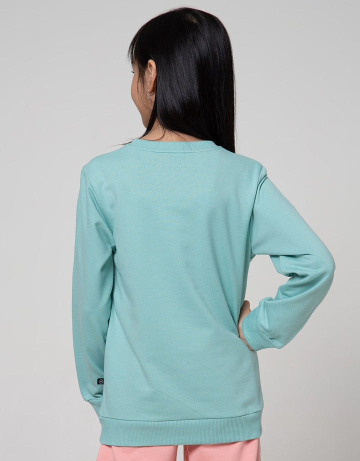 Nevada Sweatshirt Print With Sleeve Piping