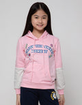 Nevada Sweatshirt Hoodie Cut N Sewn Lengan Print Candy
