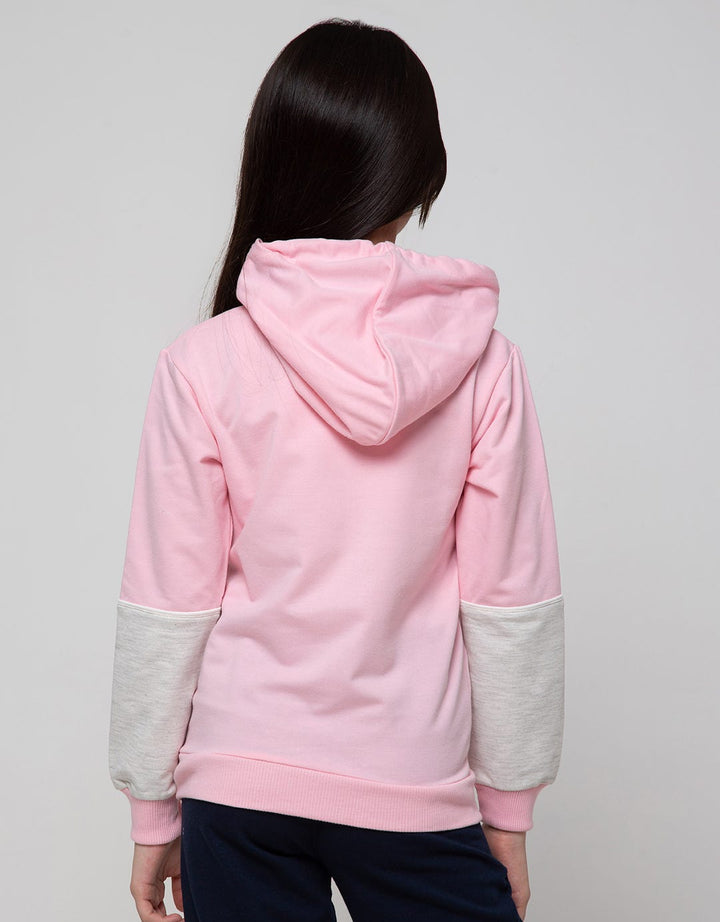 Nevada Sweatshirt Hoodie Cut N Sewn Lengan Print Candy