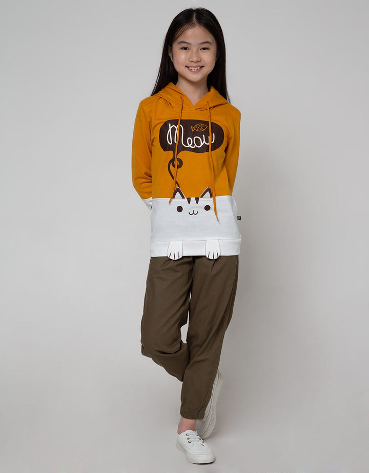 Nevada Sweatshirt Hoodie Cat Face Body