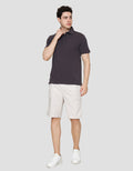 Cole Nyc Twill Knit Spandex Kaos Polo Pria