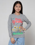 Nevada Sweatshirt Print Daisy Stay Groovy