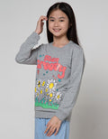 Nevada Sweatshirt Print Daisy Stay Groovy