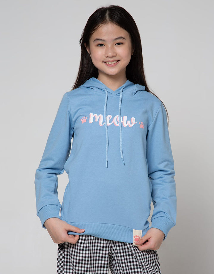 Nevada Sweatshirt Hoodie Cat Face