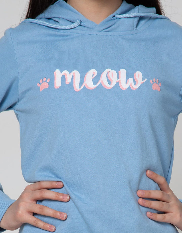 Nevada Sweatshirt Hoodie Cat Face