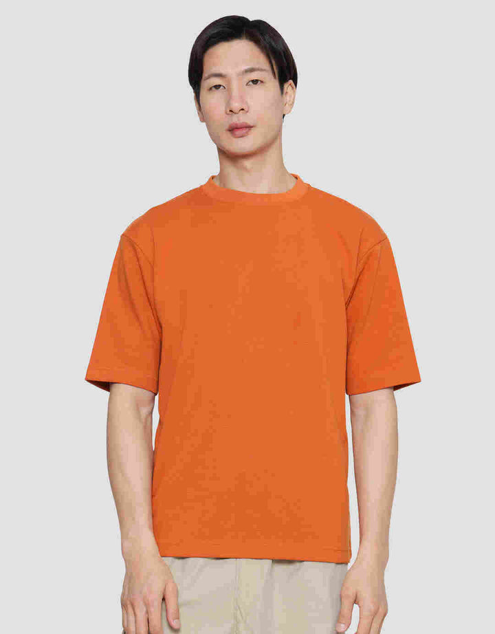Suko Oversized Quick Dry Kerah Bulat Kaos Lengan Pendek Pria