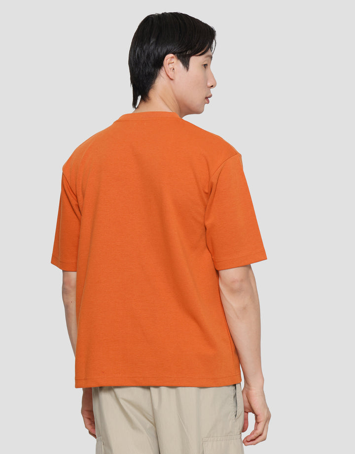 SUKO QUICK DRY KERAH BULAT LENGAN PENDEK KAOS OVERSIZE PRIA