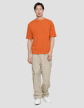SUKO QUICK DRY KERAH BULAT LENGAN PENDEK KAOS OVERSIZE PRIA