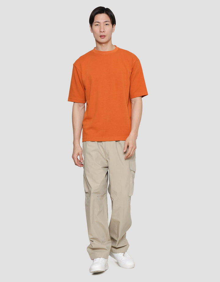 SUKO QUICK DRY KERAH BULAT LENGAN PENDEK KAOS OVERSIZE PRIA