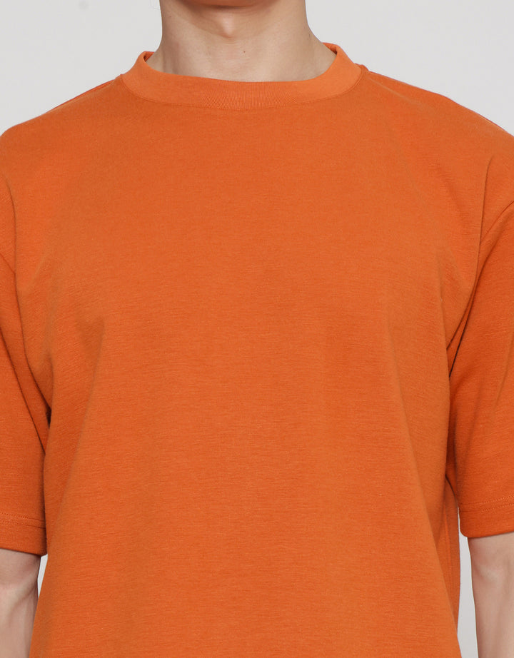 SUKO QUICK DRY KERAH BULAT LENGAN PENDEK KAOS OVERSIZE PRIA