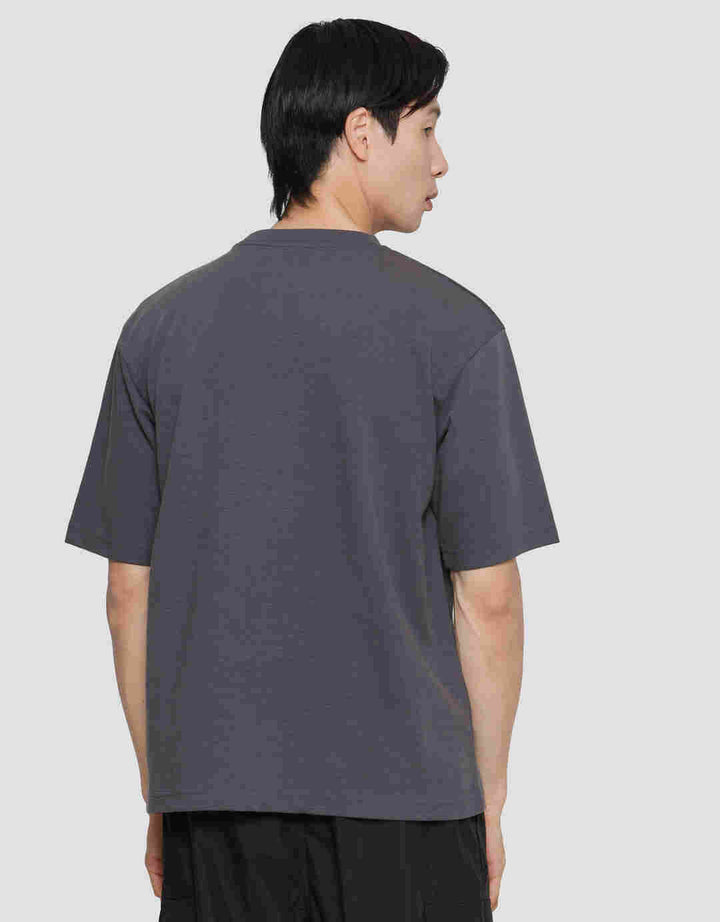 Suko Oversized Quick Dry Kerah Bulat Kaos Lengan Pendek Pria