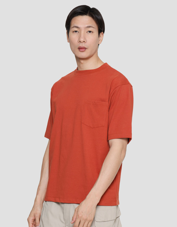 Suko Cool Touch Kerah Bulat Kaos Oversize Pria