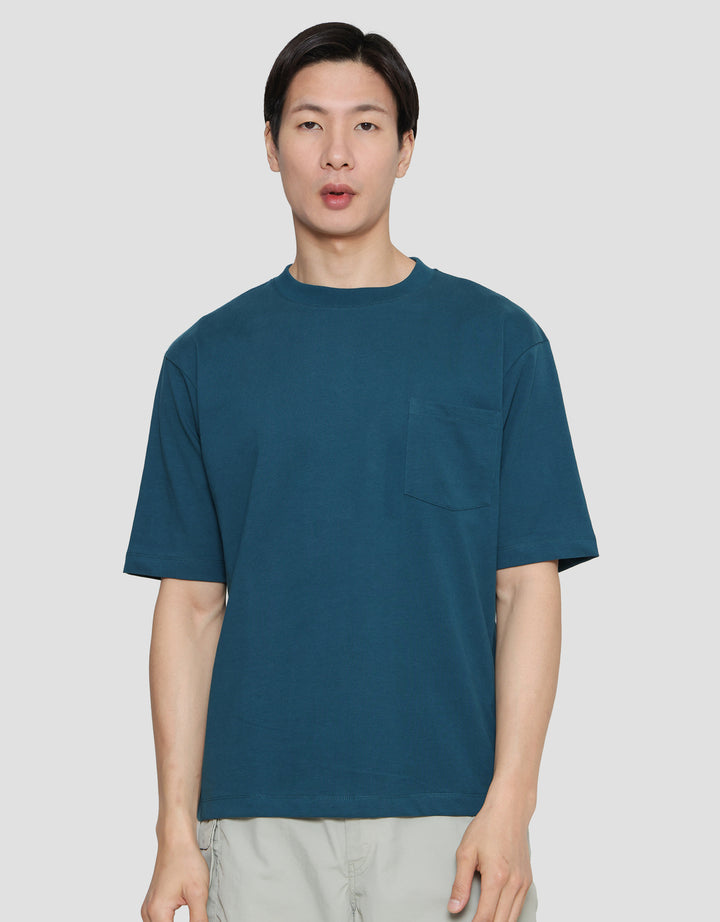 Suko Cool Touch Kerah Bulat Kaos Oversize Pria