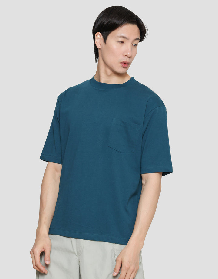 Suko Cool Touch Kerah Bulat Kaos Oversize Pria