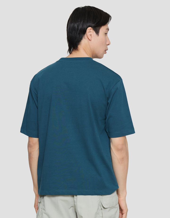 Suko Cool Touch Kerah Bulat Kaos Oversize Pria