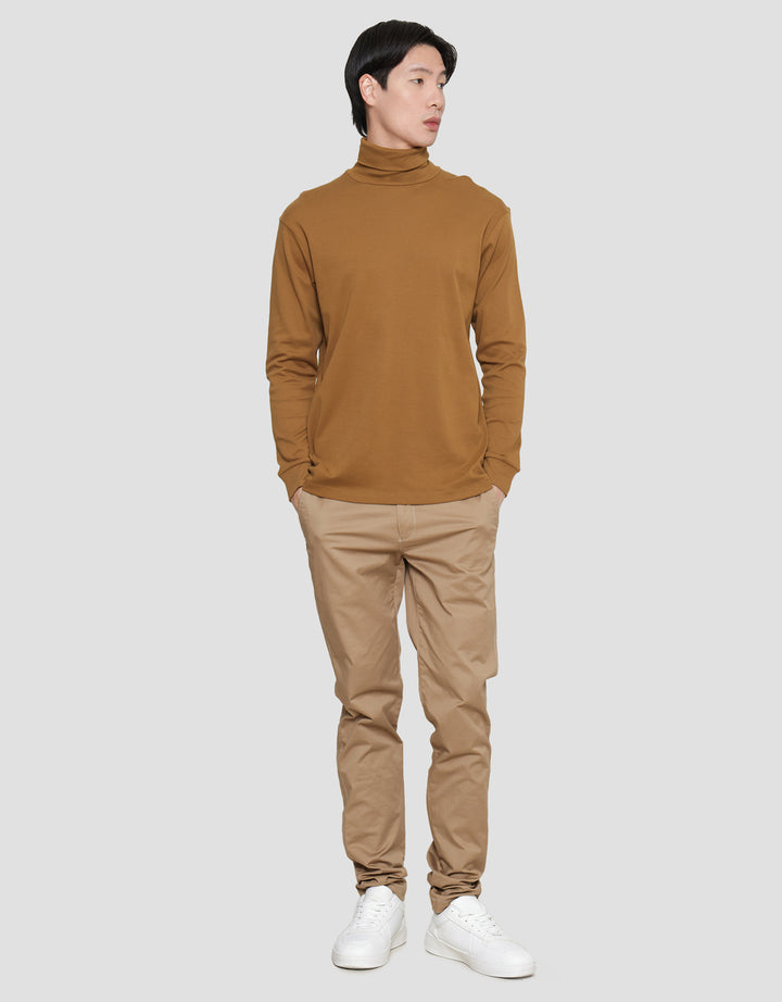 SUKO TURTLE NECK SOFT TOUCH KERAH TURTLE KAOS LENGAN PANJANG  PRIA