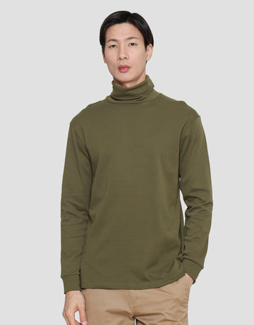 SUKO TURTLE NECK SOFT TOUCH KERAH TURTLE KAOS LENGAN PANJANG  PRIA