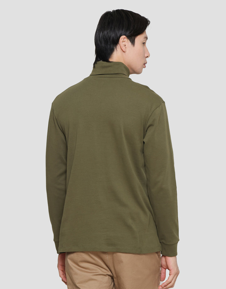 SUKO TURTLE NECK SOFT TOUCH KERAH TURTLE KAOS LENGAN PANJANG  PRIA