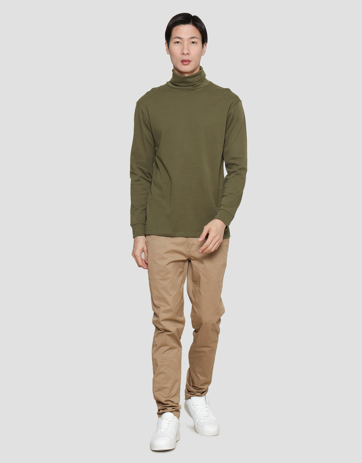 SUKO TURTLE NECK SOFT TOUCH KERAH TURTLE KAOS LENGAN PANJANG  PRIA