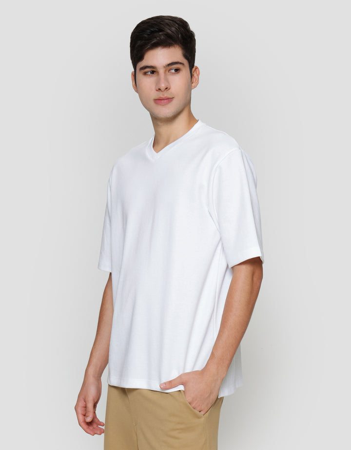 Suko V Neck Kaos Lengan Pendek Pria