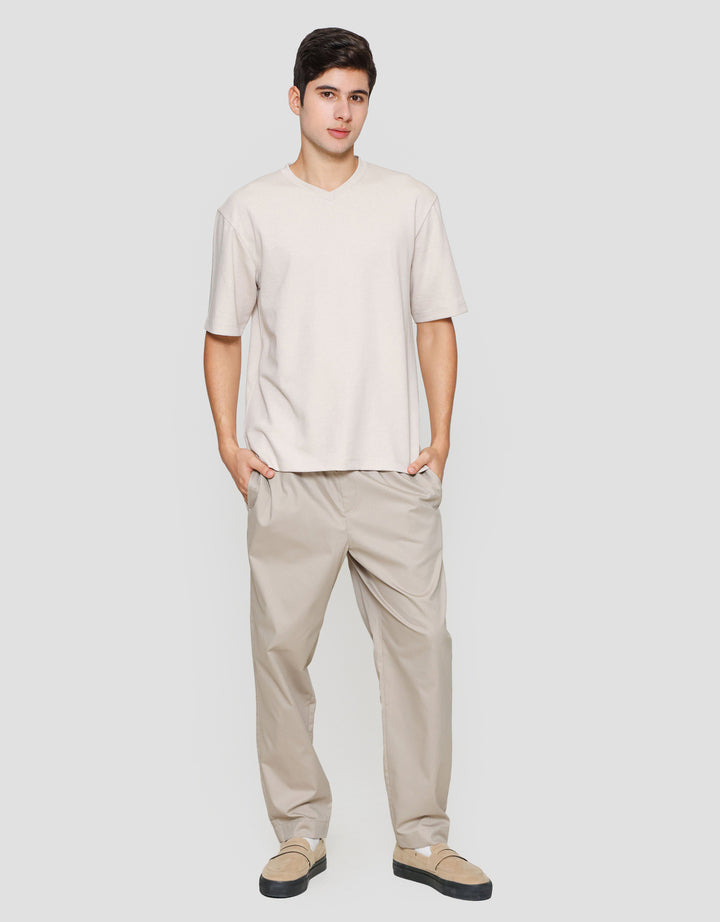 Suko V Neck Kaos Lengan Pendek Pria
