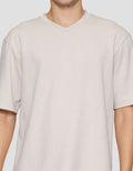 Suko V Neck Kaos Lengan Pendek Pria