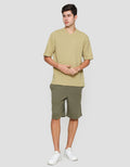 Suko V Neck Kaos Lengan Pendek Pria