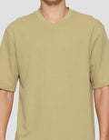 Suko V Neck Kaos Lengan Pendek Pria