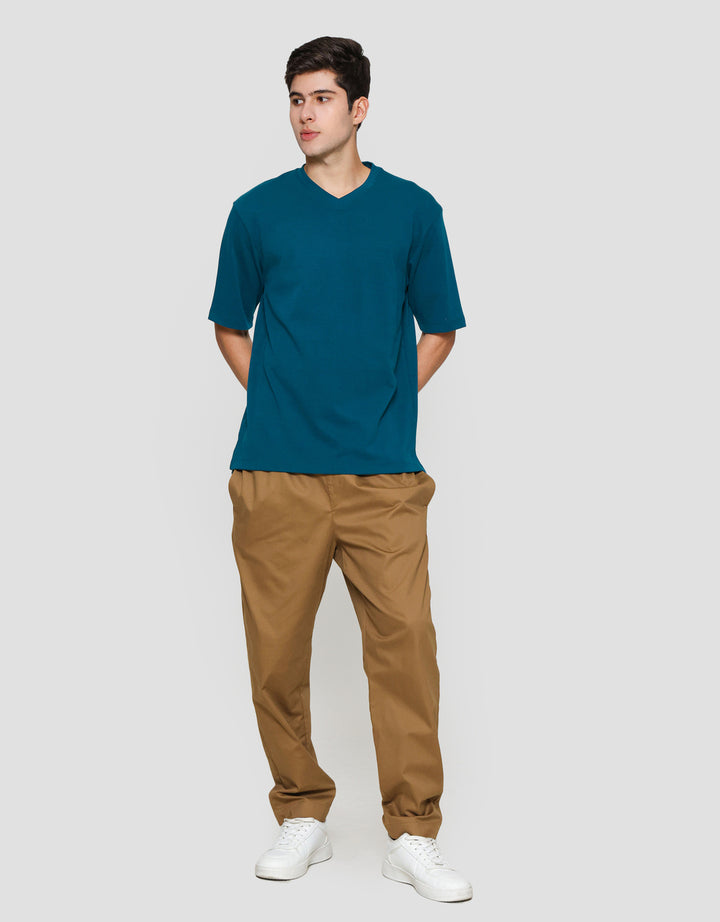 Suko V Neck Kaos Lengan Pendek Pria