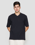 Suko V Neck Kaos Lengan Pendek Pria