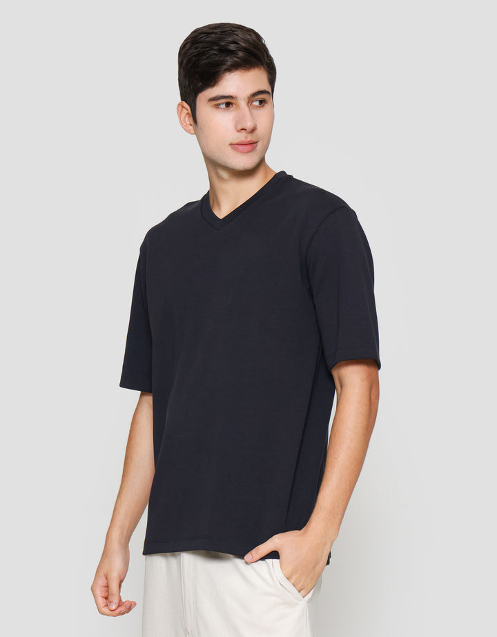 Suko V Neck Kaos Lengan Pendek Pria