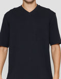 Suko V Neck Kaos Lengan Pendek Pria