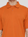 Suko Solid Knit Top Cool Touch Lengan Pendek Kaos Polo Pria