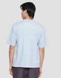 Suko Oversized Graphic Pocket Kerah Bulat Pendek Kaos Lengan Pria