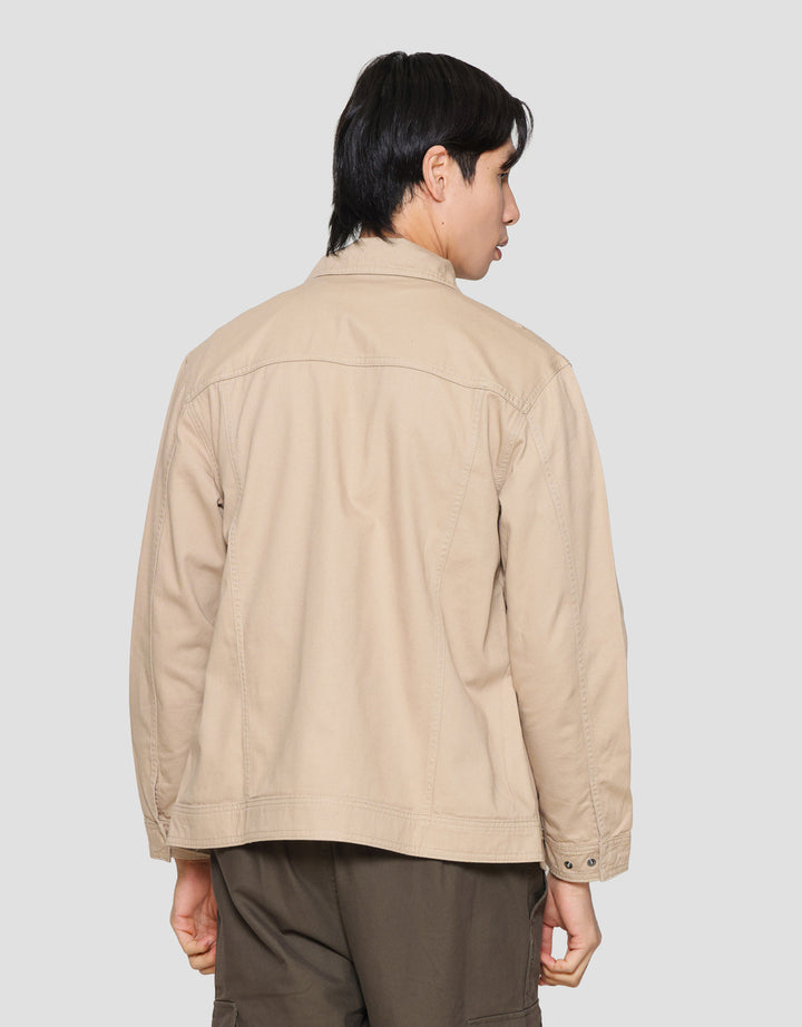 SUKO KATUN TWILL OUTERWEAR WORKWEAR LENGAN PANJANG JAKET PRIA