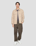 SUKO KATUN TWILL OUTERWEAR WORKWEAR LENGAN PANJANG JAKET PRIA