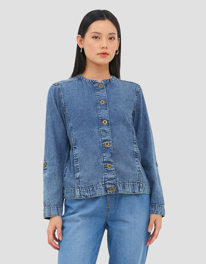 Geela Fenty Set Cardigan Dua Potong Wanita