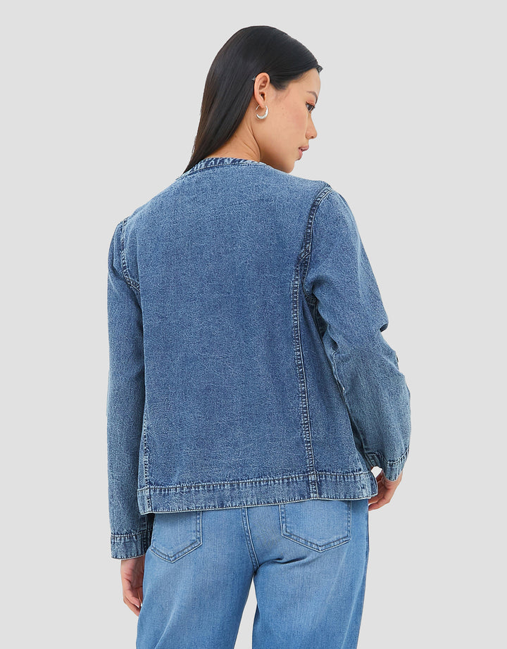 Geela Fenty Set Cardigan Dua Potong Wanita