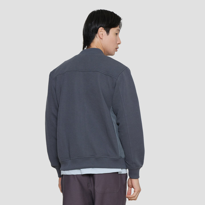 Cole Knit Ottoman Comb Jaket Pria