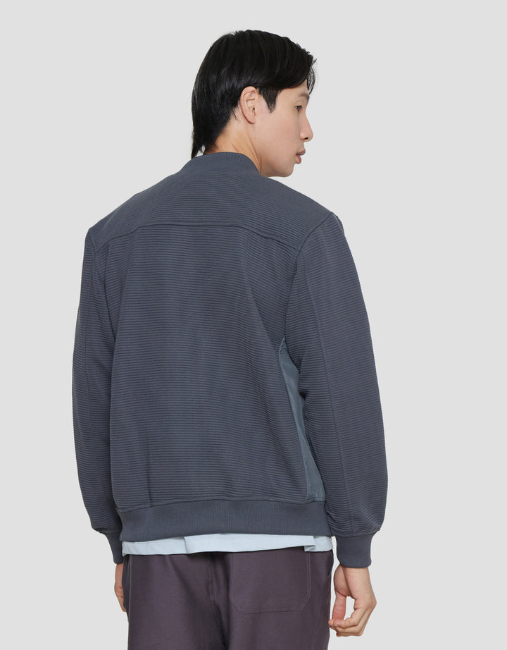 Cole Knit Ottoman Comb Jaket Pria